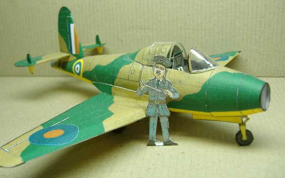 Gloster E28 Canopy details